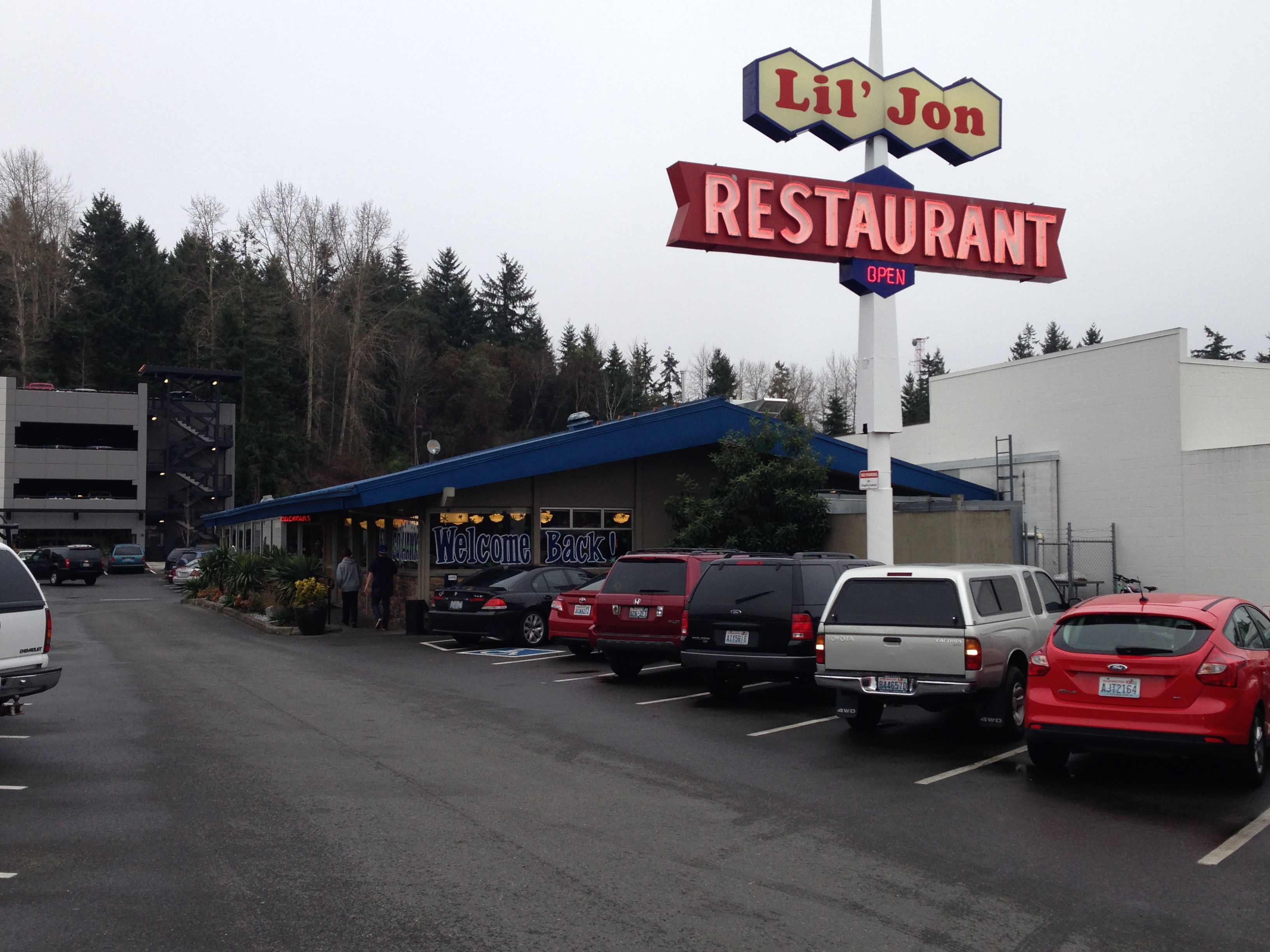 Lil Jon Restaurant diner interior Bellevue WA